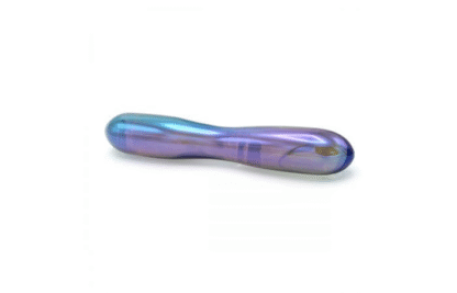Glass Dildo Smooth - Rainbow - Image 2