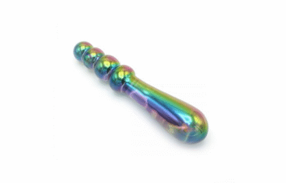 Glass Dildo Beads - Rainbow - Image 2