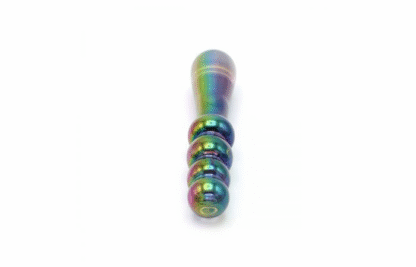 Glass Dildo Beads - Rainbow - Image 3