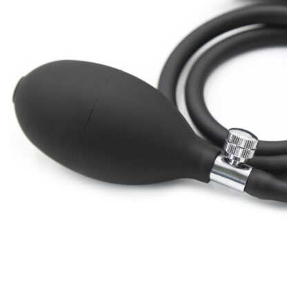 Inflatable Dildo Long Black - Image 3