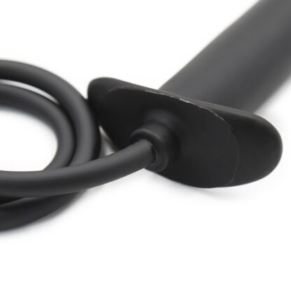 Inflatable Dildo Smooth Black - Image 3