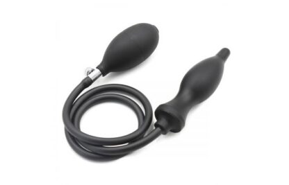 Inflatable Anal Plug Black