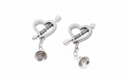Heart Shaped Spring Nipple Clamps
