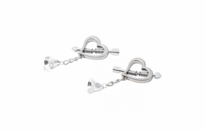 Heart Shaped Spring Nipple Clamps - Image 4