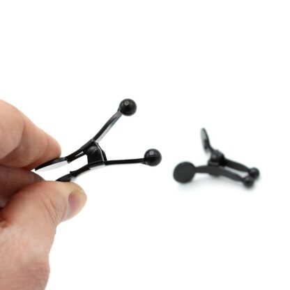 Ball Tip Nipple Clamps Black - Image 6