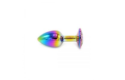 Rainbow Buttplug with Gem - Image 13