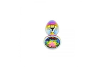 Rainbow Buttplug with Gem - Image 16