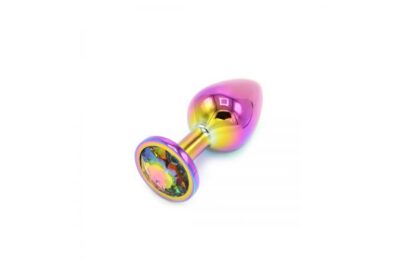 Rainbow Buttplug with Gem - Image 10