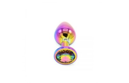 Rainbow Buttplug with Gem - Image 11