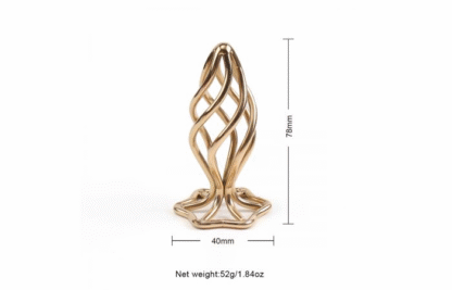 Hollow Spiral Anal Plug
