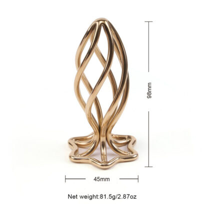 Hollow Spiral Anal Plug