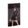 Mini Dress with black 2-way zipper in the front - Image 4