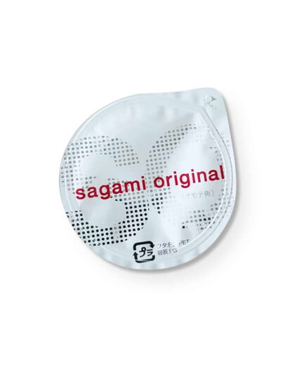 Sagami 0.02 mm Ultra thin latex-free (Polyurethane) condoms 1pc - Image 2