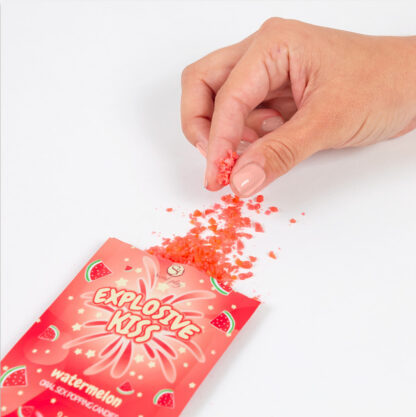 Explosive Kiss Watermelon Popping Candies 9g - Image 4